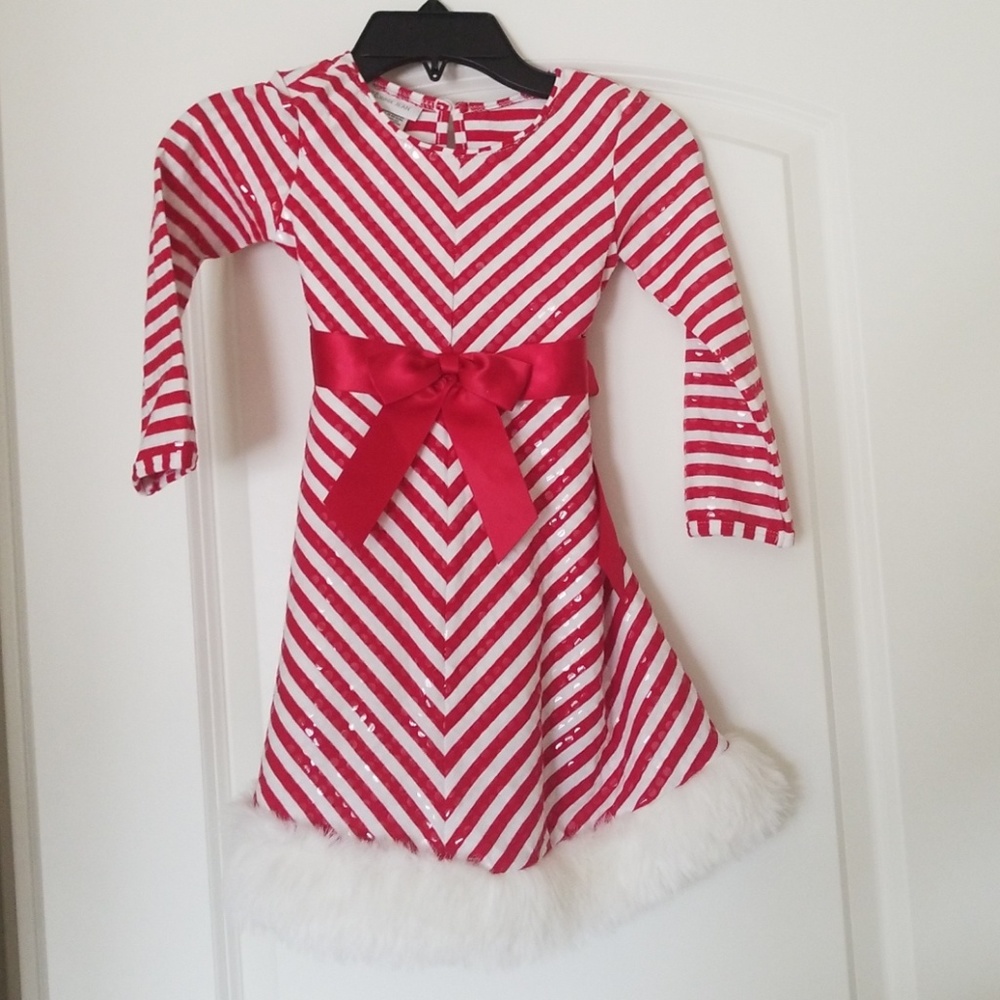 Girls Bonnie Jean Christmas Dress